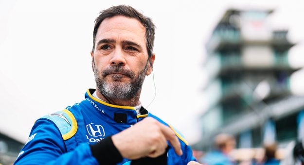 Jimmie Johnson will contest not just the Indianapolis 500, but the full NTT IndyCar Series schedule in 2022. (IndyCar Photo)