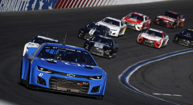 The NASCAR Next Gen race car is expected to utilize a 670 horsepower engine package in 2022. (HHP/Andrew Coppley Photo)