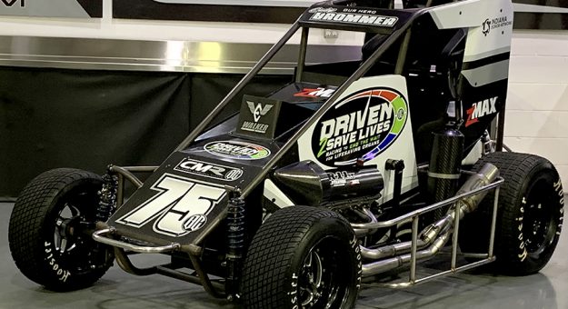 Ryan Newman's midget for the Chili Bowl will feature the name of organ donor Cody Brommer.