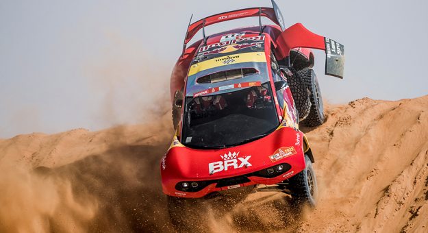 Sébastien Loeb won Sunday's Dakar Rally stage. (Red Bull Photo)