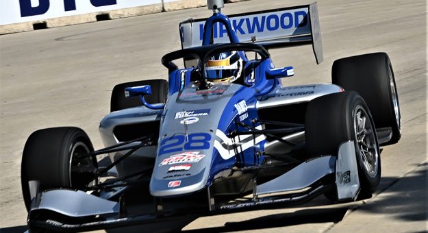Kyle Kirkwood made a name for himself in the Indy Lights division and will look to do the same in the NTT IndyCar Series. (Al Steinberg Photo)