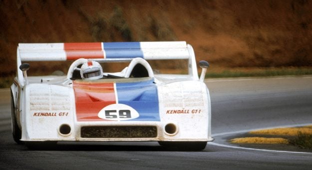 Hurley Haywood aboard one of the many Brumos Porsche entries he drove during his career.