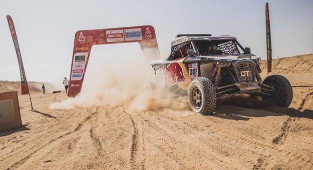 Seth Quintero (USA) for Red Bull off-road Junior Team USA after the stage 9 of Rally Dakar 2022 from Wadi Dawasir to Wadi Dawasir,Saudi Arabia on January 11, 2022 // SI202201110656 // Usage for editorial use only //