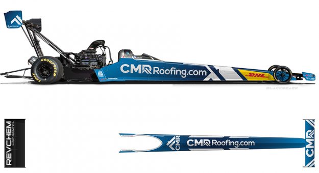 CMR Construction & Roofing will expand its support of Kalitta Motorsports this year.