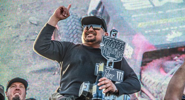 Raul Gomez was crowned the winner of the King of the Hammers Race of Kings on Saturday.