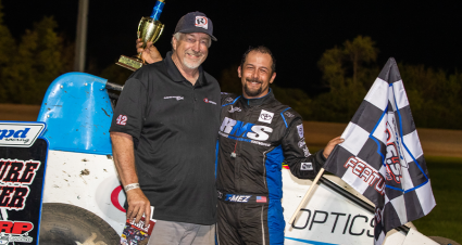 Meseraull ‘The Boss’ In Sprint Feature At Gas City
