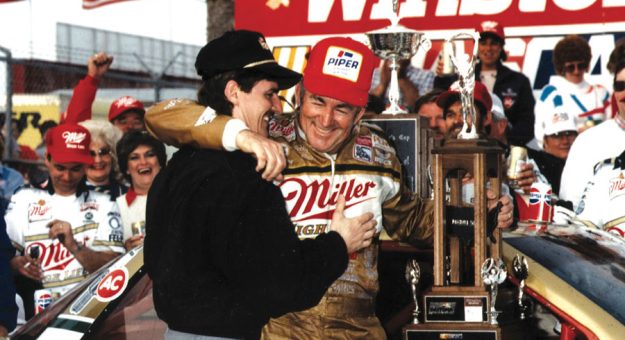 Bobby Allison Davey Allison 1988 Daytona 500 Win Color (1)
