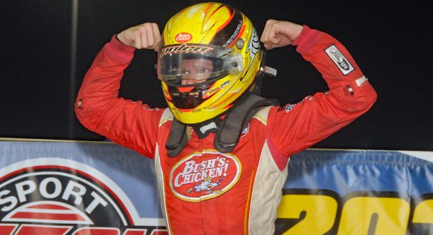 Chase Randall Celebrate Powri War Win Lucas Oil Speedway 091722