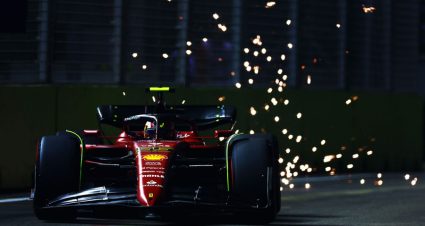 Ferrari Goes 1-2 During Practice In Singapore