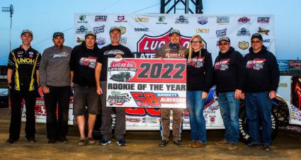 Alberson Reigns As Lucas Oil Late Model Rookie Of The Year