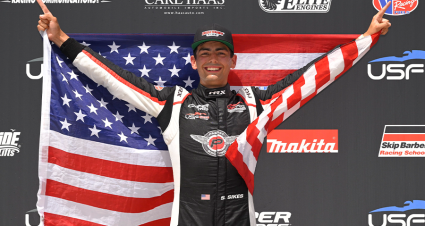 First Career USF 2000 Victory For Sikes