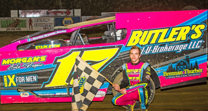 Brewer Snags Woodhull Modified Triumph