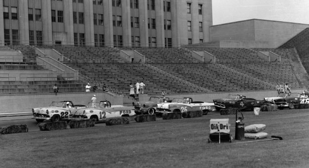 Nascar Convertible Lineup Soldier Field 1956