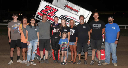 Bubak Leads All With The American Sprint Car Series