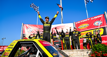 Enfinger Scores Emotional Milwaukee Win For GMS Racing