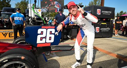Foster Leads Andretti Autosport Front Row Lockout