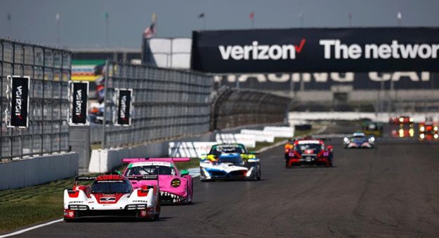 Visit Campbell Clocks Fastest Lap During IMSA Practice page