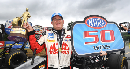 Kalitta Secures 50th Win To Open NHRA Playoffs