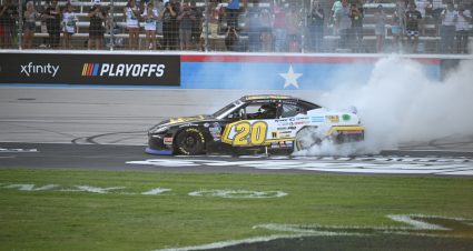 Nemechek Takes Control Late To Collect Texas Victory
