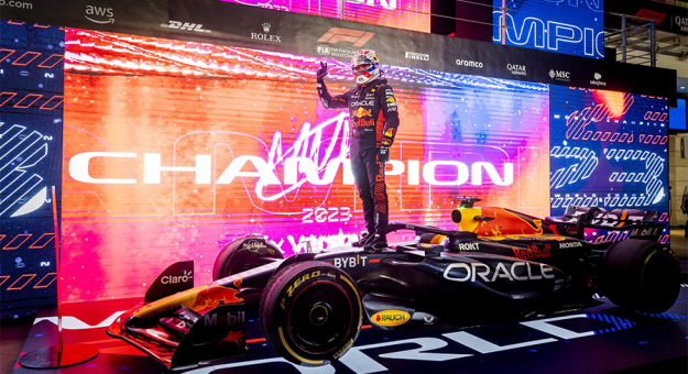 Formula 1: Max Verstappen celebrates 3rd championship with Qatar