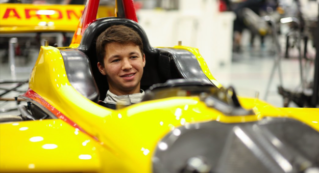 Visit Bryce Aron Tapped For Andretti Indy NXT Run page