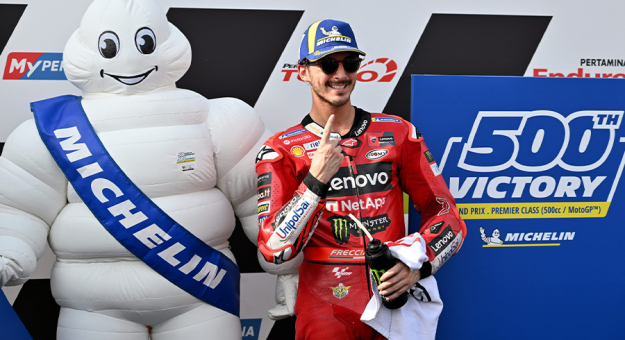 Visit Bagnaia Strikes With Indonesian Grand Prix Triumph page