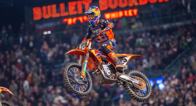 Marvin Musquin finished 12th in the season opener at Anaheim.