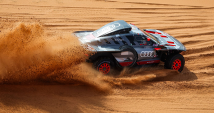 One-Two Finish For Audi In Eighth Dakar Stage