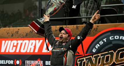 Perrego Launches To Electrifying Indoor Dirt Nationals Win