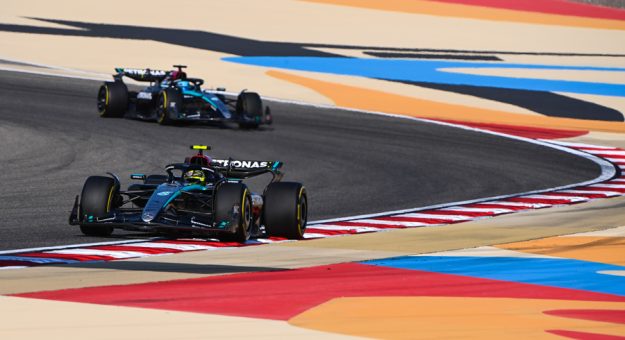 Visit Hamilton Leads Mercedes 1-2 At Bahrain Free Practice page