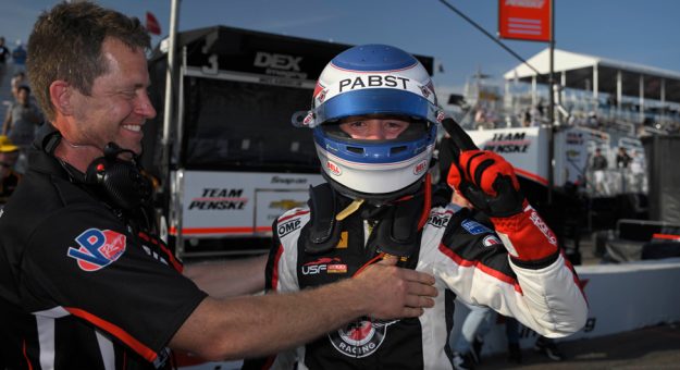 Visit Garcia Secures First USF2000 Victory page