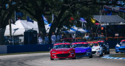 Mazda MX-5 Cup Race Provides Photo Finish At Sebring