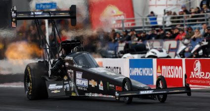 B. Force, Hagan Are No. 1 Qualifiers At NHRA Winternationals