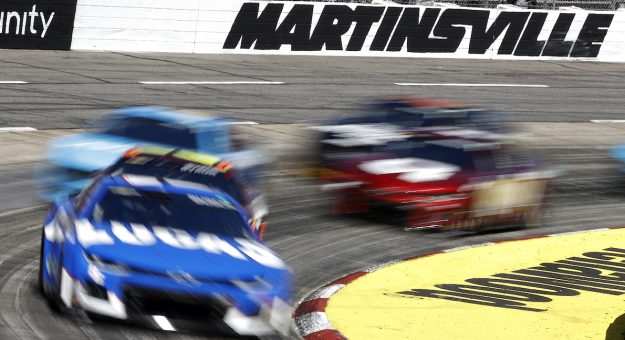 April 07, 2024: NASCAR races at the Martinsville Speedway in Martinsville, Virginia. (HHP/Andrew Coppley)