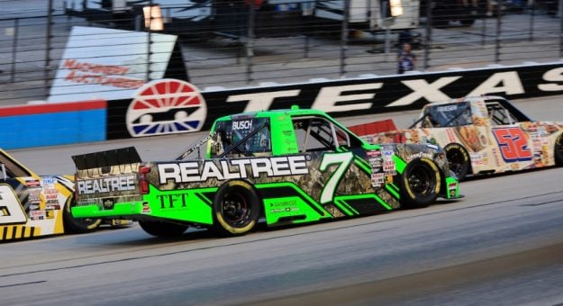 Visit Busch Beats Heim To The Line Under The Texas Lights page