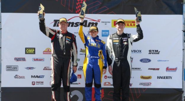 Visit Bryson Collects First Trans-Am SGT Win page