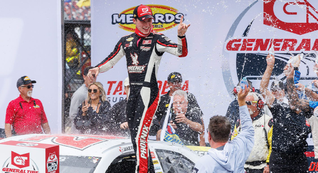 Visit Finch Wires Field At Talladega For First ARCA Win page