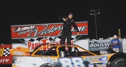 Miller’s 400-Mile Tow Ends In Victory Lane