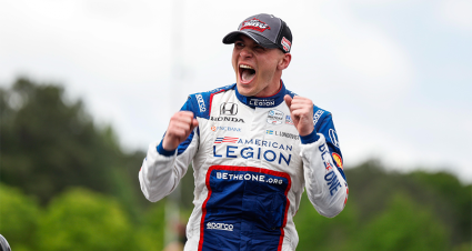 Lundqvist ‘Proud’ Of First IndyCar Podium 