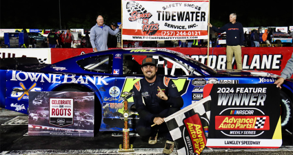 Connor Hall Sweeps Langley Speedway Late Model Features