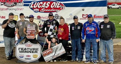 Smith, Reinbold Earn POWRi Victories At Lucas Oil Speedway