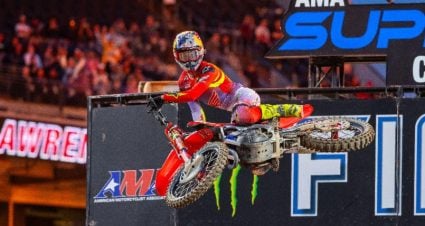 Lawrence Gets No.  8 In Mile High Supercross