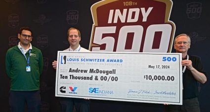 McDougall Receives Louis Schwitzer Award