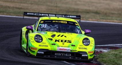 Preining Sets The Pace During DTM Drills