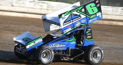 Smith Stops Blaney In Sharon Sprint